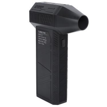 Imagem de Potente Mini Soprador a Jato, Espanador Ar Elétrico Portátil Sem Fio 130000 RPM Com 3 Velocidades Ajustáveis, Soprador a Jato Seco Recarregável para Teclado, Computadores, Limpeza