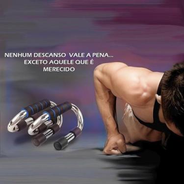 Imagem de Kit  Apoio Para Flexão Gold Sports Power II - em Ferro Galvanizado - 2