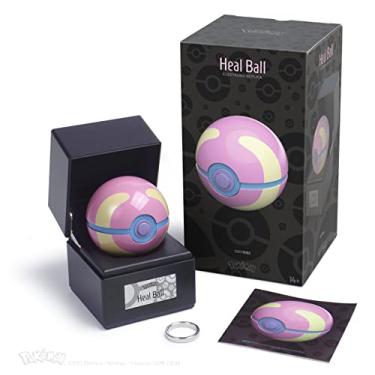 Imagem de The Wand Company Original Poké Ball Authentic Replica - Realistic, Electronic, Die-Cast Poké Ball with Display Case Light Features – Officially Licensed by Pokémon