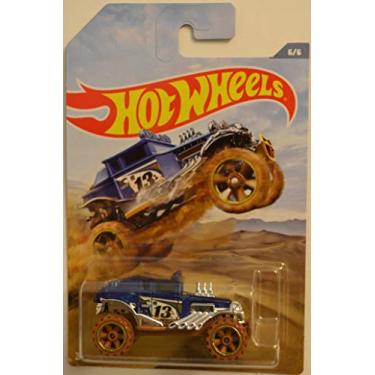 Imagem de Hot Wheels Compatible Baja Bone Shaker Blue Chrome 6 of 6 HW 2019 Series 1:64 Scale Collectible Die Cast Model Car