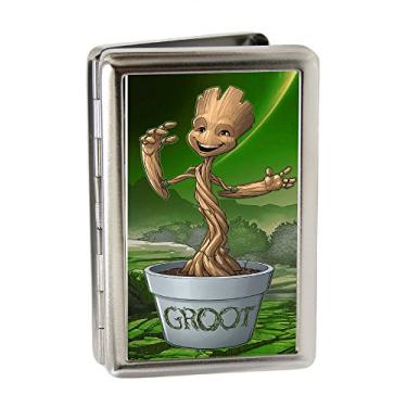 Imagem de Buckle-Down Porta-cartões unissex para adultos - Guardiões da Galáxia, multicolorido, 10 cm x 7,4 cm, Multicor, 4.0" x 2.9"