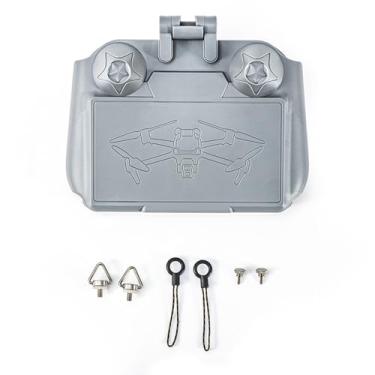 Imagem de Capa protetora de controle 2 em 1 RC 2 para para-sol compatível com drone DJI RC2 RC controle remoto para Air 3/Mini 3 Pro/Air2S/Mavic 3/Mavic 3 Classic Drone Accessories