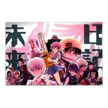 Imagem de Quebra-cabeça Personalizado Mirai Nikki 60 Peças - Pomps Geek