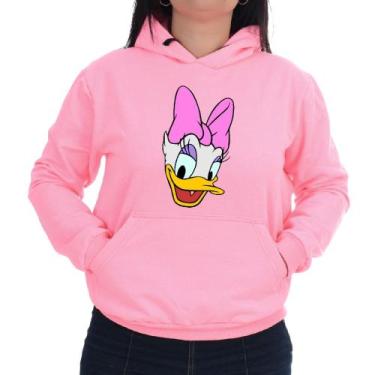 Imagem de Blusa Moletom Flanelado Feminino Margarida Patolino - Elite, Rosa neon