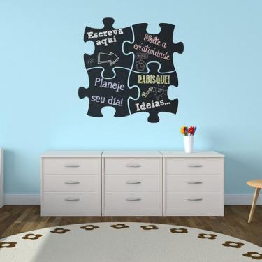 Imagem de Adesivo de Parede Lousa Quadro de Giz - Quartinhos