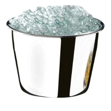 Imagem de Balde de Gelo Lyon em Aço Inox 1,4 Litros Para Festas - A.R Variedades