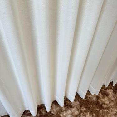 Imagem de Cortina De Linho Buclê Boucle Com Forro Microfibra 3,00 Metros De Larg