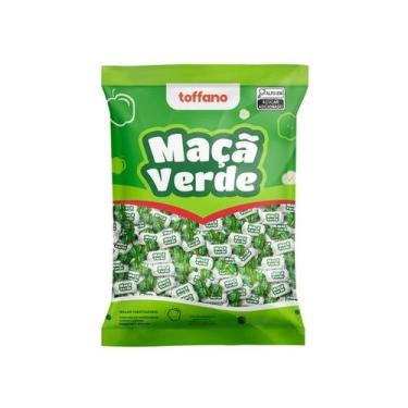 Imagem de Bala Mastigável Maçã Verde Uma Explosão de Sabor Prove! - Toffano