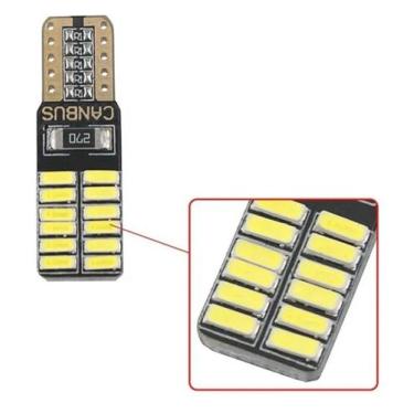 Imagem de 2 Lampadas Led Pingo Led T10 Canbus C/ Canceller 24 - Gusta Car Parts