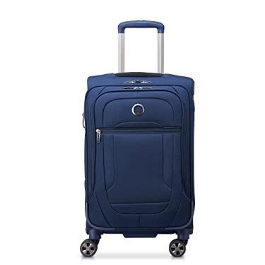 Imagem de DELSEY PARIS Malas expansíveis Helium DLX Softside com rodas giratórias, Azul marinho, 3-Piece Set (20/25/29), Mala expansível Helium Dlx Softside com rodas giratórias
