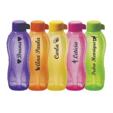 Imagem de 10 Adesivos Com Nome Para Garrafa Tupperware Mais Desenho-- - Imprimax