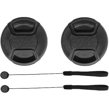 Imagem de Tampa de lente de 40,5 mm para Sony E PZ 16-50mm f/3.5-5.6 OSS na câmera ZV-1F ZV-E10 ZV-E1 ZVE10 ZVE1 ZV1F A7C (para acessórios), Hxdzieory [pacote com 2]