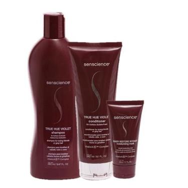 Imagem de Senscience True Hue Violet Duo Home Care e Inner Restore Intensif Mois