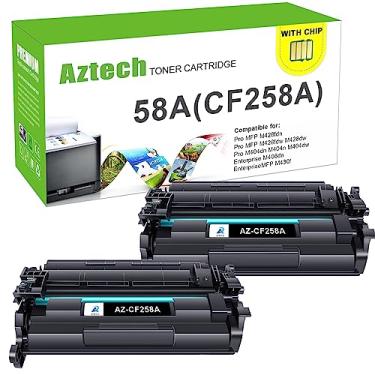 Imagem de 58A CF258A Laserjet M404n Toner Cartridge: Black with Chip Compatible for HP 58A CF258A 58X CF258X Pro M404dn M404n M404dw MFP M428fdw M428dw M428fdn M404 M428 M406 M430 Toner Printer (Black 2-Pack)