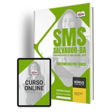 Imagem de Apostila SMS Salvador 2024 - Enfermeiro PSF (SMS)