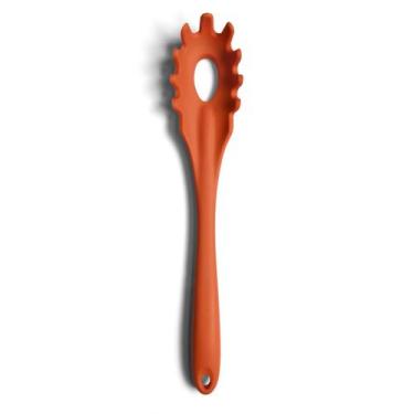 Imagem de Pegador de macarrão de silicone - Oikos, U, LARANJA
