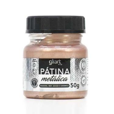 Imagem de Pátina Metálica 50g  - Gliart, GOLD ROSE