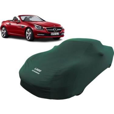 Imagem de Capa Para Cobrir Carro Mercedes Slk 250  Tecido Helanca - Mz, Verde