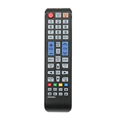 Imagem de Controle remoto de TV substituído AA59-00600A compatível com Samsung TV UN22F5000AF UN26EH4000F UN29F4000AF UN32EH4000F UN32EH4050F UN32EH5000F UN50EH6000F UN46EH5050F 0F UN46 EH6000F PN43E450A1F