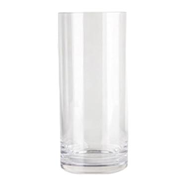 Imagem de Ioensy Acrílico claro cilindro vaso decorativo minimalista vaso de flores para escritório desktop peças centrais do casamento decoração da sala estar