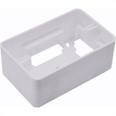 Imagem de Sistema Ilumi Caixa Sobrepor 4X2 Branca 62061 - Kit C/10 Pecas