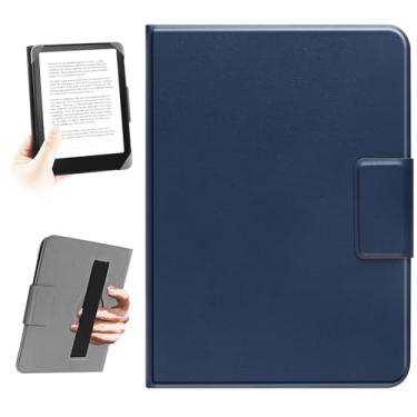 Imagem de HoYiXi Capa universal para leitores digitais de 6,8 polegadas e 7 polegadas. Compatível com Kindle, Kobo, Paperwhite, Pocketbook, Tolino eReaders. Capa de corda elástica para leitores de e-books de 15