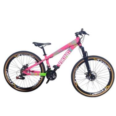 Imagem de Bicicleta Aro 26 Vikingx 21 Velocidades Freio Disco Mecanico Rodas Vma