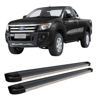 Imagem de Estribo Ranger CS 2019 2020 2021 2022 2023 Preto Fosco - C&K