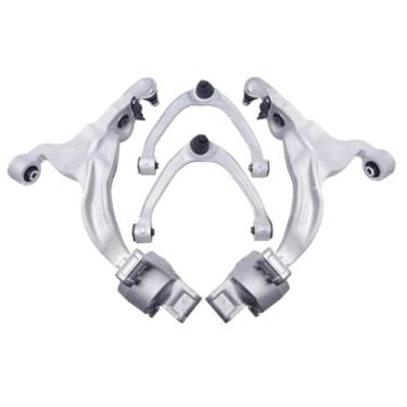Imagem de 4PCS Auto Peças Carro Suspensão Dianteira Superior Inferior Braços de Controle Kit Compatível Para Infiniti V35 Q50 Q60 Q70 Y51 EX35 54524JL00C 54525JL00C