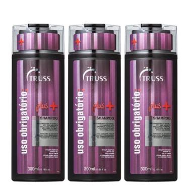 Imagem de Truss Uso Obrigatório Plus+ Kit Shampoo 3x300ml