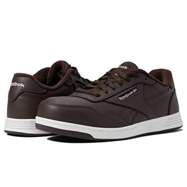 Imagem de Reebok Tênis masculino Club MEMT Work Eh Comp Toe, Marrom/rosa, 44