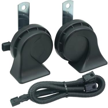 Imagem de NEOGET Buzina de carro com conversor de 1 a 2 conectores, compatível com Honda Civic 2016-, CR-V 2017-, HR-V 2023-, Insight 2019-, adaptador divisor de buzina adequado para kit de atualização de tons