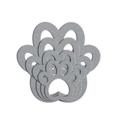 Imagem de Molde Fuxico Patinha Pet Dog Máquina Cortar Fita Artmaq M19