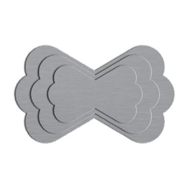 Imagem de Molde Fuxico Gravata 3 Pontas Maquina Cortar Fita Artmaq M30