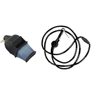 Imagem de APITO FOX 40 SONIK BLAST CMG C/CORDAO - Preto