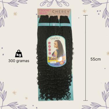 Imagem de Aplique Gypsy 3x Cabelo Boho Box 300gr Crochet Braid