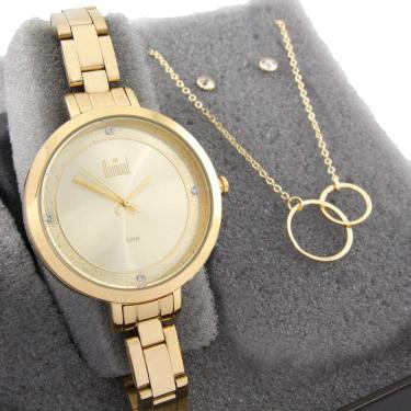 Imagem de Relogio Dumont Feminino Dourado Dugm10ai/K4d