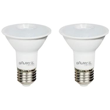 Imagem de Kit 2x Lâmpada LED PAR20 7W E27 Branco Quente Bivolt