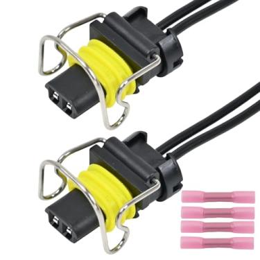 Imagem de 2 peças de válvula IPR e conector injetor de combustível chicote de fiação cablagem para válvula IPR Powerstroke 7.3L e injetores, para solenoide 6.0L Powerstroke Turbo VGT para solenoide Duramax