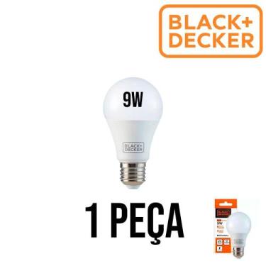 Imagem de Lampada LED Bulbo A60 6500K Bivolt Black+Decker, 9W