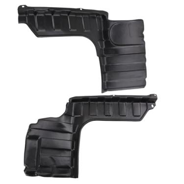 Imagem de TRQ Protetor contra respingos do motor e lado do lado do passageiro compatível com Hyundai Accent HY1228163 HY1228164 2012-2017
