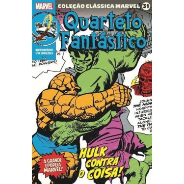 Imagem de Livro - Coleção Clássica Marvel Vol.31 - Quarteto Fantástico Vol.06