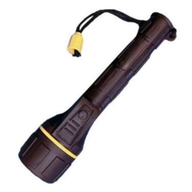 Imagem de Lanterna Pequena Preta Led Barco Prova Água Bote Salva-vidas - Searive