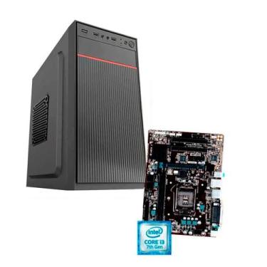 Imagem de Computador Cpu I3 7º Geração Placa Mãe H110 8Gb Ddr3 Ssd 240 - Intel