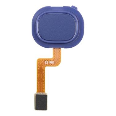 Imagem de BESJMYT Para Samsung Galaxy A21s Botão Liga/Desliga Azul e Sensor de Impressão Digital Cabo Flexível Substituição Cabo Flexível Liga/Desliga Botão de Controle Conector Peças de Reparo A217M/DS