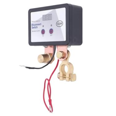 Imagem de Chave de Morte por Bateria do Carro, Interruptor de Desconexão Remota 12V 24V, 240A Smart Tonst Anti -roubo Controle de Barco Automático de RV de Caminhão, Com Desligamento de