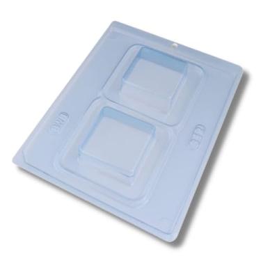 Imagem de Forma Quadrada para Pão de Mel Tradicional, Kit com 1 Unidade, Acabamento Profissional