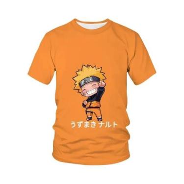 Imagem de Camisa Naruto Breeze para meninos  Camiseta infantil Sakura, Kakashi e