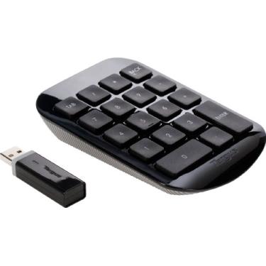 Imagem de Teclado Bluetooth multiplataforma Targus, Teclado numérico sem fio, Black/gray