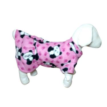Imagem de Roupa De Inverno Para Cachorro - Vestido Soft Rosa  G